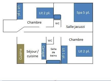 Апартаменты La Grotte des Oursons