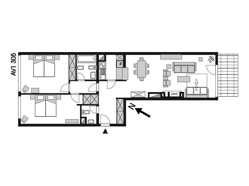 Apartment Antares 305