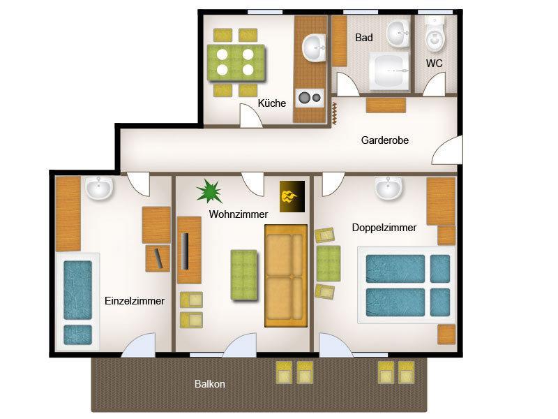 Апартаменты Haus Lorea