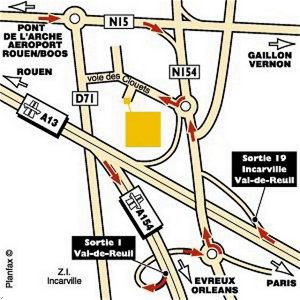 Отель Mercure Rouen Val de Rueil