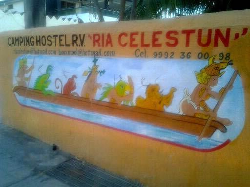 Отель Cabañas Camping Ria Celestun