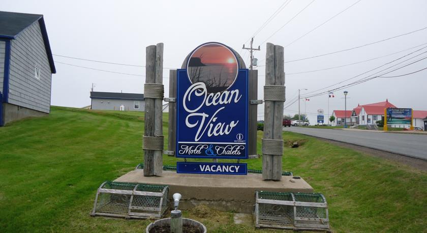 Отель Ocean View Motel and Chalets