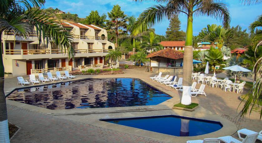 Отель Hotel Baja Montañita