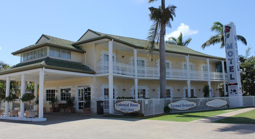 Отель Colonial Rose Motel