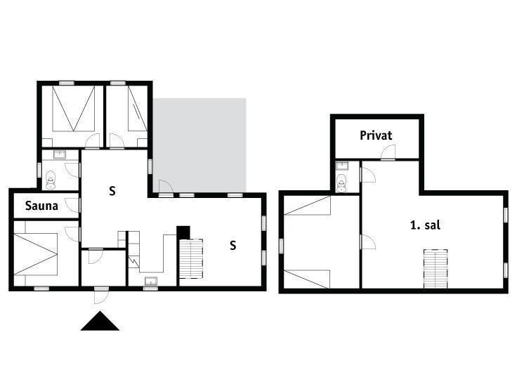 Апартаменты Holiday home Gaffelbjergvej 18