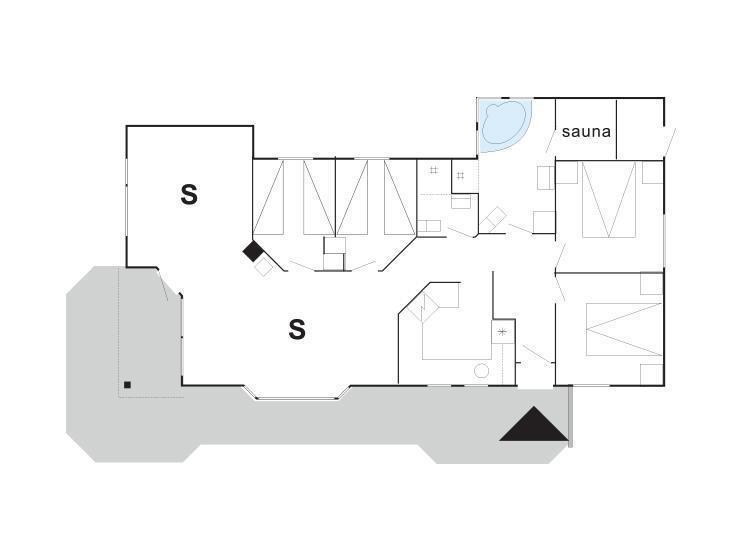 Апартаменты Holiday home Hagevej 149