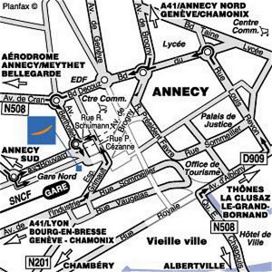 Отель Novotel Annecy Centre Atria