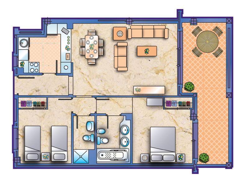 Апартаменты Apartment Las Palmeras