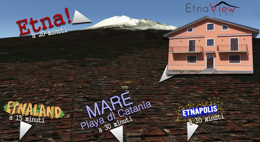 Апартаменты Etna View Home