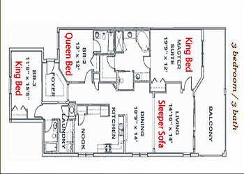 Апартаменты Cinnamon Beach 1041 by Vacation Rental Pros