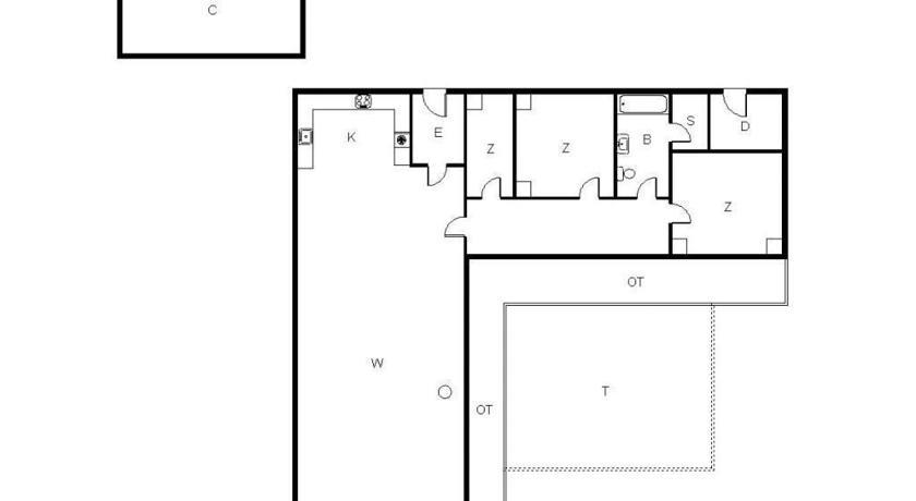 Апартаменты Holiday home Hedevang Nebel