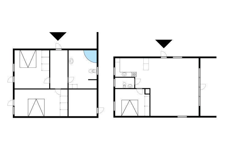 Апартаменты Holiday home Sundhuse Vederso Klit