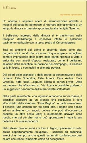 Мини-отель La Grotta delle Fate