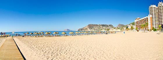 Apartment with beach, garden in Calpe