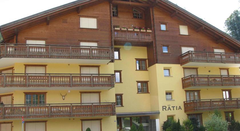 Апартаменты Haus Rätia, Klosters Platz