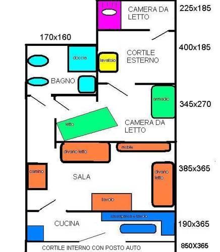 Апартаменты Casa Vacanza a Capitana
