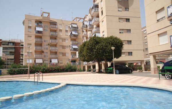 Апартаменты One-Bedroom Apartment Santa Pola with an Outdoor Swimming Pool 05