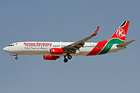 Boeing 737-8Q8 / Кения