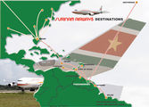 Карта маршрутов / Суринам