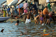 Церемония на главных Гатах Церемония на главных Гатах / Фото из Индии