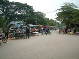 Стоянка такси / Фото из Лаоса