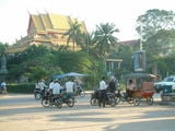 Велорикши в Сиемреапе / Фото из Камбоджи