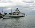 На пароходике в Лозанну / Фото из Швейцарии