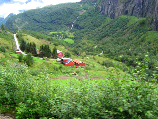 Водопад Кьусфоссен / Фото из Норвегии