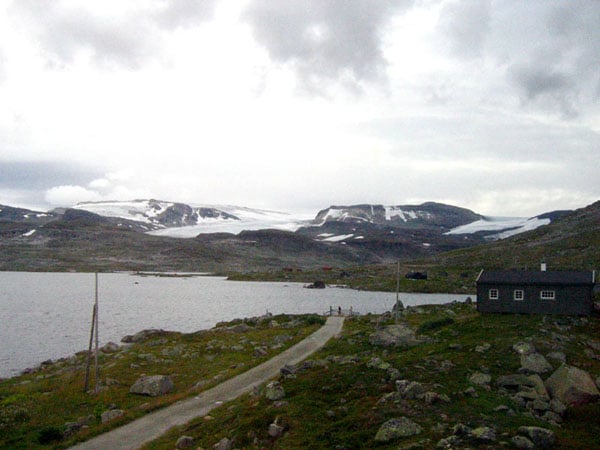 И снова одинокие домики / Фото из Норвегии