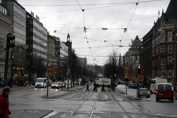 Хельсинки. Зимние улицы / Фото из Финляндии