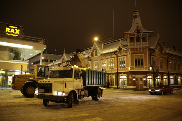 Снегоуборочная техника / Фото из Финляндии