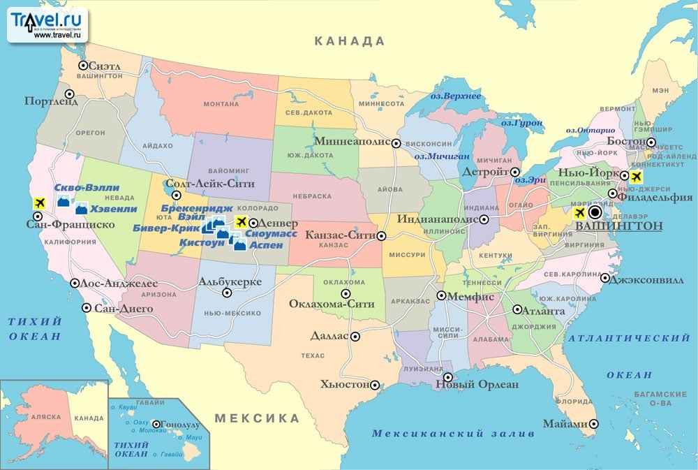 Тихие штаты сша. Карта США со Штатами. Расположение Штатов США на карте. Соединённые штаты Америки карта Штатов. Политическая карта Штатов США.