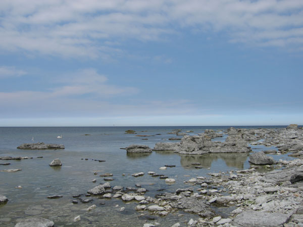 Нереальный морской пейзаж на Форё / Фото из Швеции