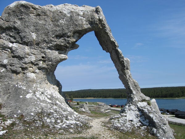 Самый знаменитый камень в Лерграве / Фото из Швеции