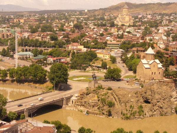 Вид Тбилиси / Фото из Грузии
