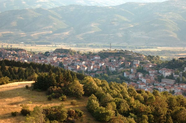 Городок Сандански на юге Болгарии / Фото из Болгарии