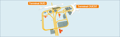 Карта аэропорта / Франция