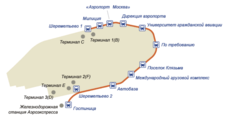 Транспорт между терминалами  / Россия