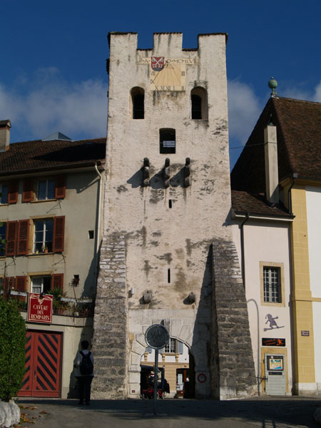 Старые ворота в Старый город / Фото из Швейцарии