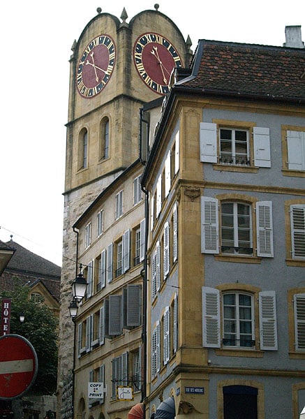 Часовая башня / Фото из Швейцарии