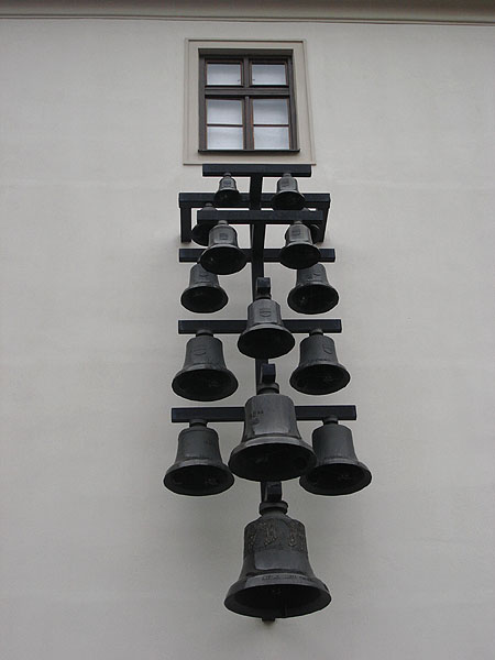 Колокола в крепости на горе Шпилберк / Фото из Чехии