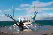 Скогар. Памятник - Корабль Викингов / Исландия