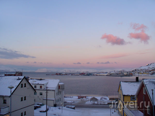 Вечный рассвет над Хаммерфестом / Фото из Норвегии