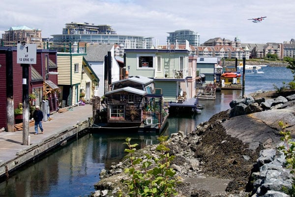 Рыбацкая пристань - престижный жилой район Виктории / Фото из Канады