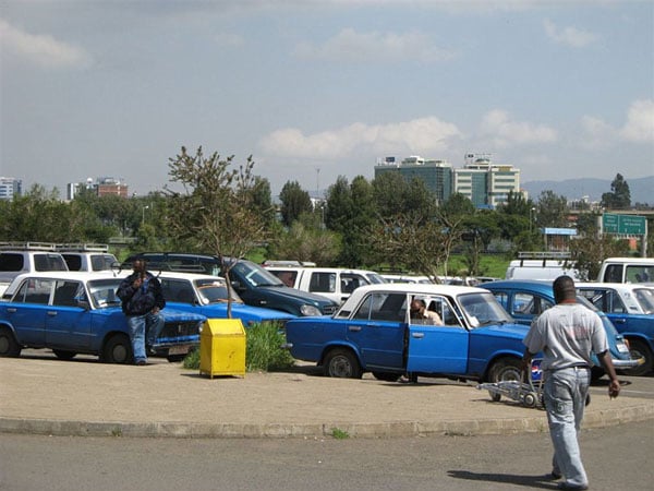 Стоянка такси, Эфиопия / Фото из Эфиопии