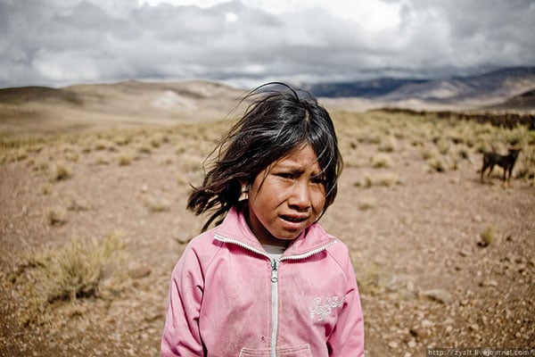 Девочка в Боливии / Фото из Боливии