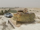 Танк Т-34 (на переднем плане) / Израиль