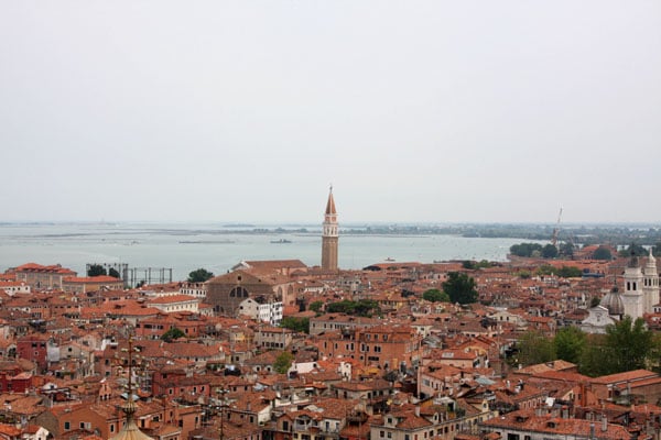 Вид с колокольни собора Сан-Марко, Венеция / Фото из Италии