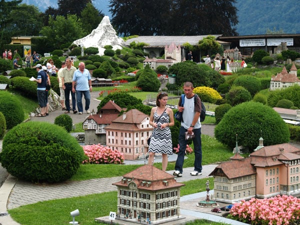 Парк Swiss Miniatur в Мелиде / Фото из Швейцарии