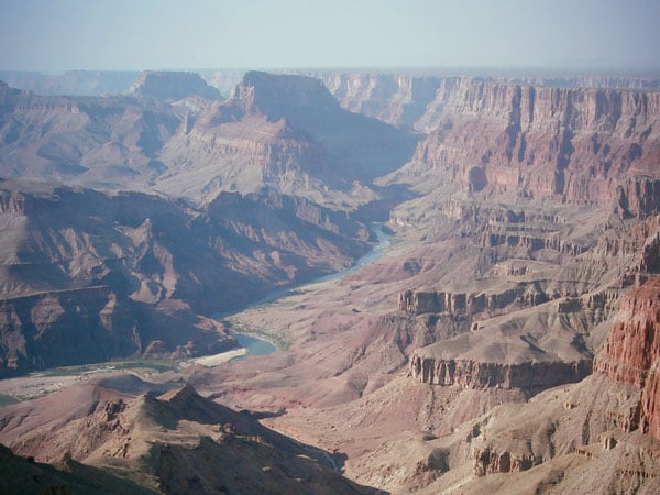 Захватывающие пейзажи Гранд-Каньона / Фото из США